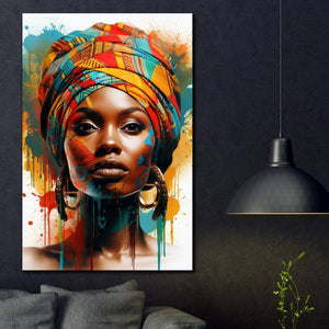 Tablou canvas Lady Cuba