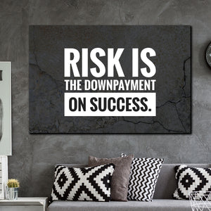 Tablou canvas No Risk