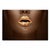 Tablou canvas Black & Gold Lips Women